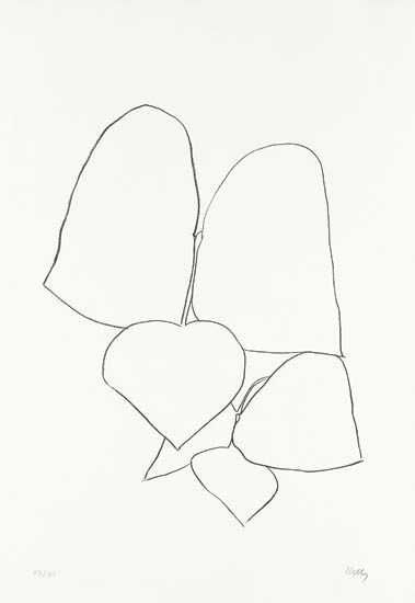 Appraisal: ELLSWORTH KELLY String Beans Leaves II Lithograph on Rives BFK