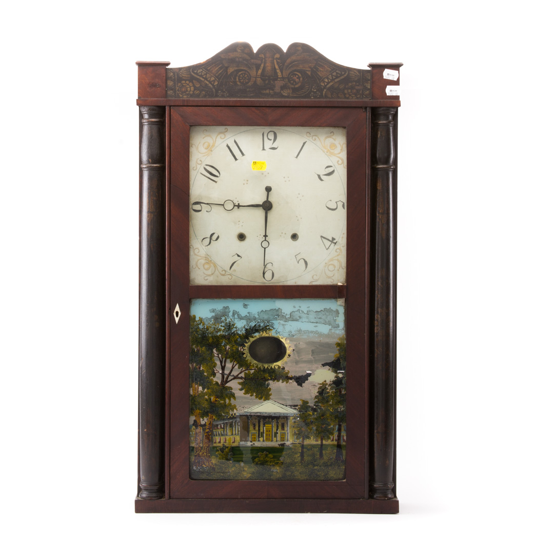 Appraisal: Eli Terry American Classical mantel clock circa with fragmentary label