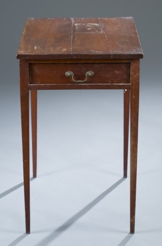 Appraisal: Hepplewhite Single Drawer Stand Hepplewhite Single Drawer Stand th Century