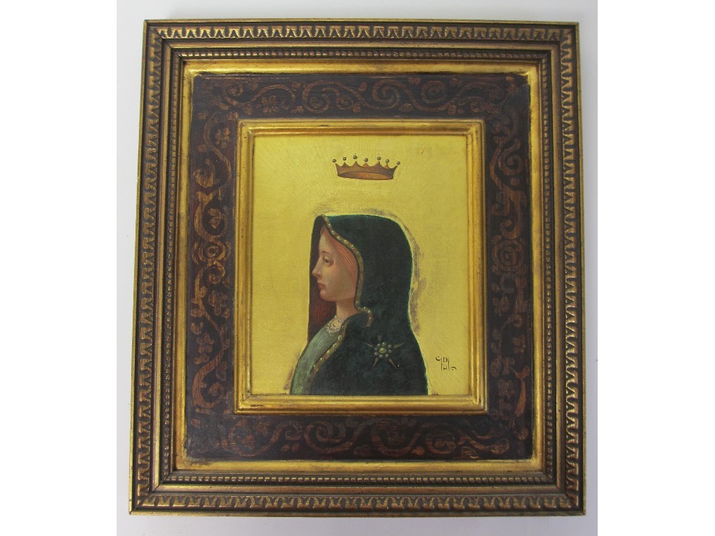 Appraisal: An early th century Russian icon of the Madonna in