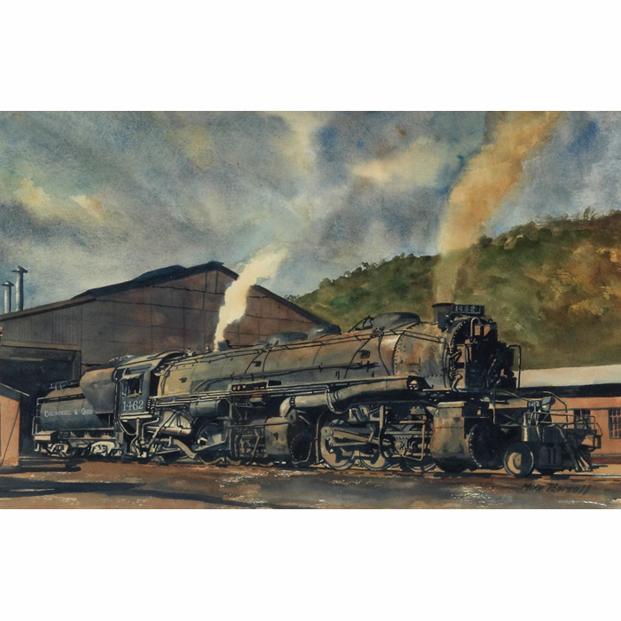 Appraisal: Mike Pearsall American - Chesapeake Ohio C O Railroad Steam