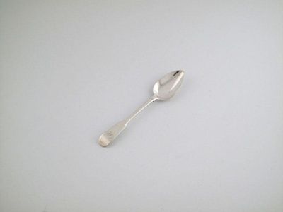 Appraisal: Mark Hinchcliffe a silver Fiddle pattern teaspoon circa - the