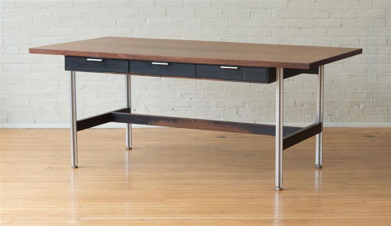 Appraisal: VON DER LINDEN AND LUNDQUIST JOHN STUART FLAT TOP DESK