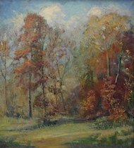 Appraisal: Thomas Arnold McGlynn American - Forest Landscape Oil on canvas