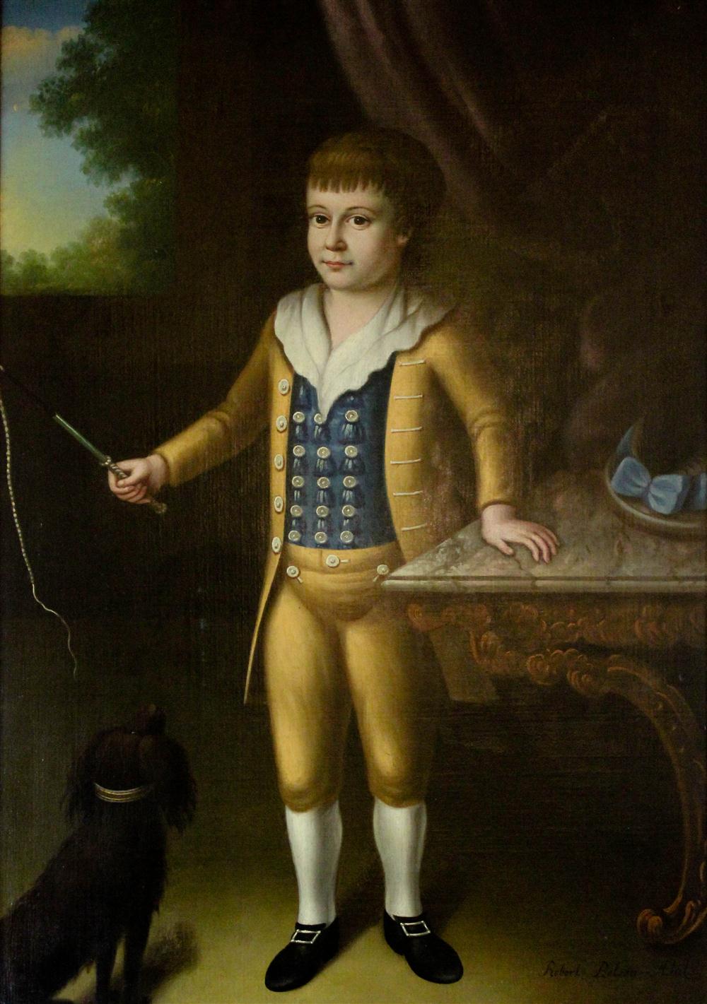 Appraisal: AMERICAN SCHOOL TH TH CENTURY ROBERT BELSON AGE FIVE Oil