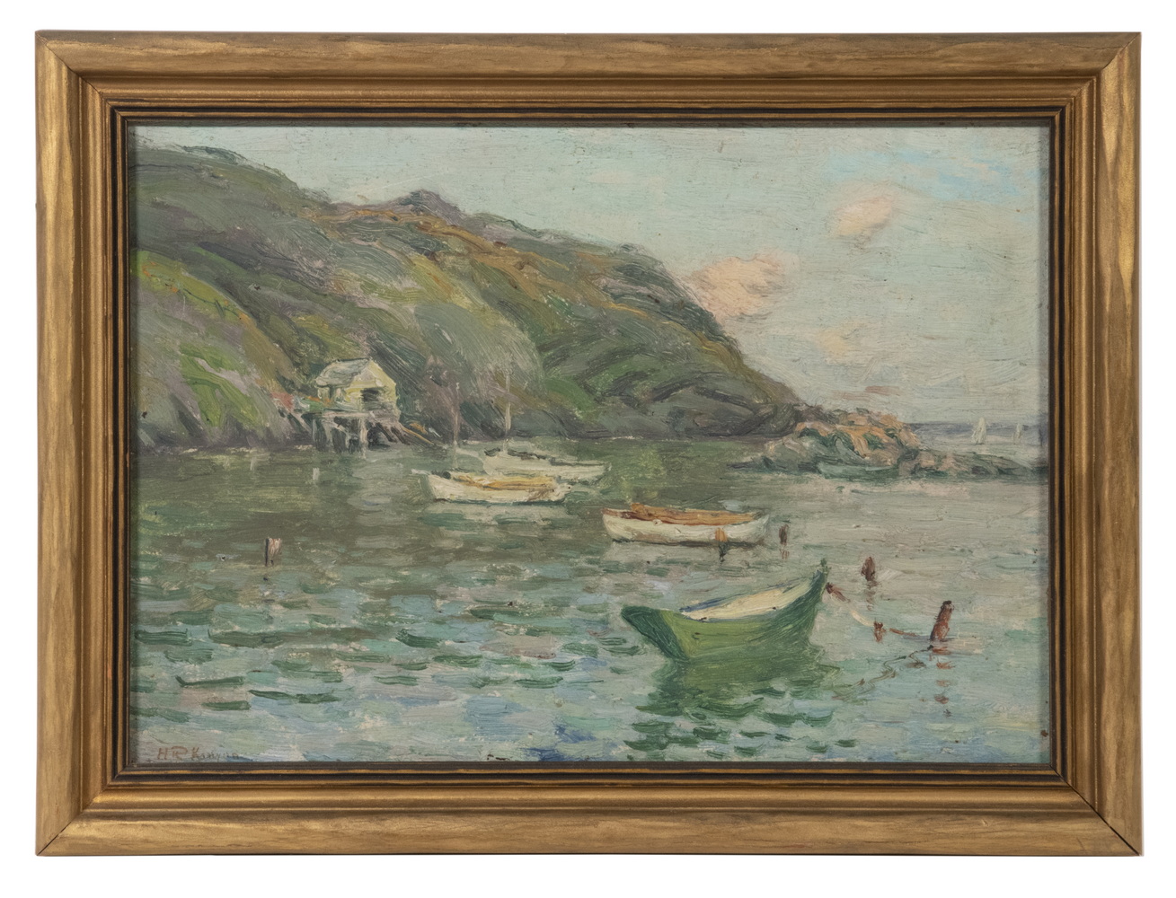 Appraisal: HENRY RODMAN KENYON MA LA RI - Island of Monhegan