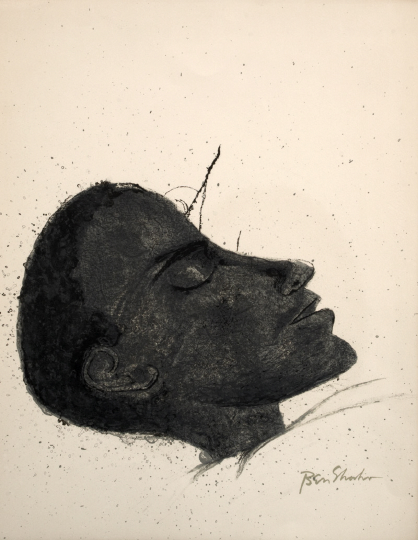 Appraisal: Ben Shahn American - Beside the Dying lithograph from the