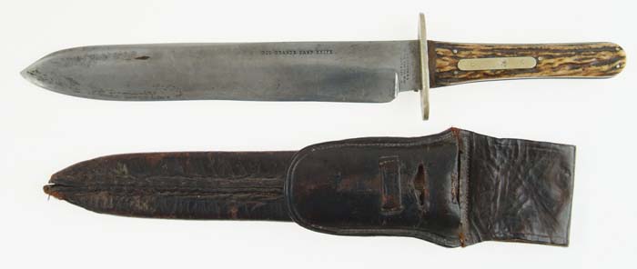 Appraisal: SCARCE WILLIAM JACKSON BOWIE KNIFE Fine early Bowie with -