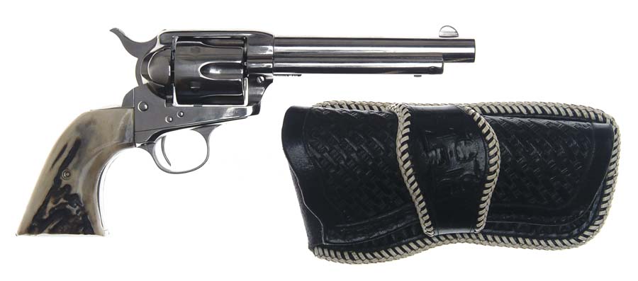 Appraisal: TEXAS RANGER INSCRIBED COLT SGL ACTION ARMY REVOLVER Cal WCF