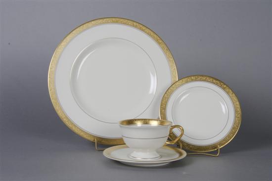 Appraisal: A Pickard Dinnerware Service for Twenty Athenian Diameter of dinner