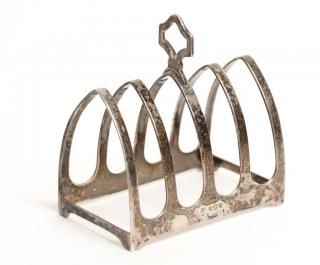 Appraisal: English Sheffield Sterling Toast Rack Having the Sheffield sterling marks