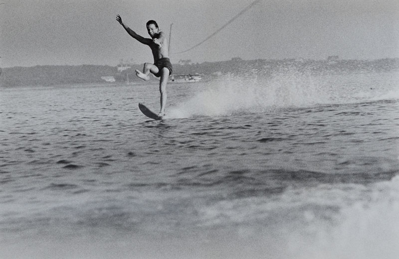 Appraisal: PETER BEARD b JED WATERSKIING Four black and white photographs