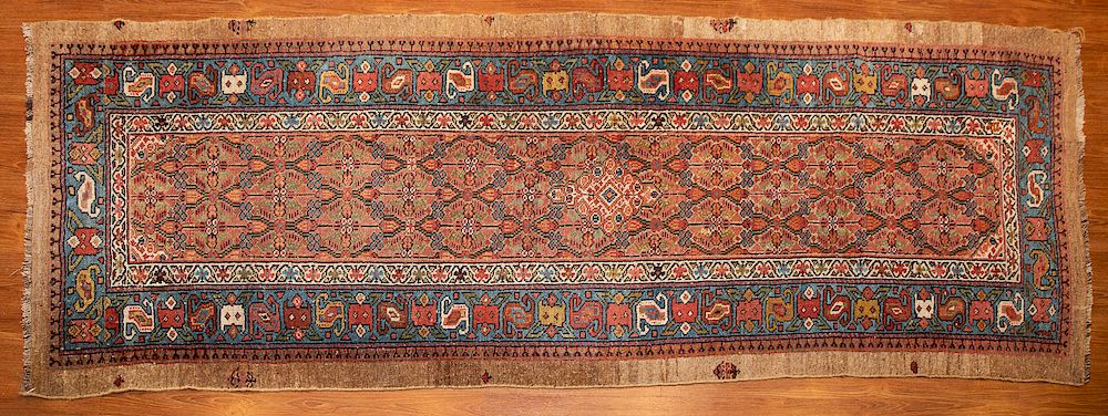 Appraisal: Antique Serab Runner Persia x Persia first quarter- th century