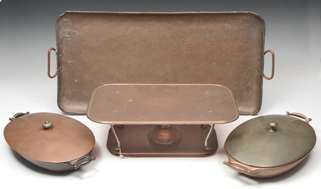 Appraisal: A W A S BENSON ARTS AND CRAFTS COPPER AND