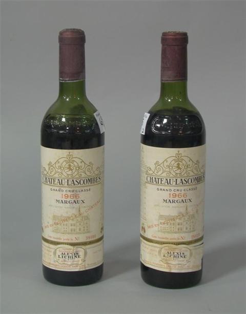 Appraisal: CHATEAU LASCOMBES GRAND CRU CLASSE MARGAUX MIS EN BOUTEILLEAU CHATEAU