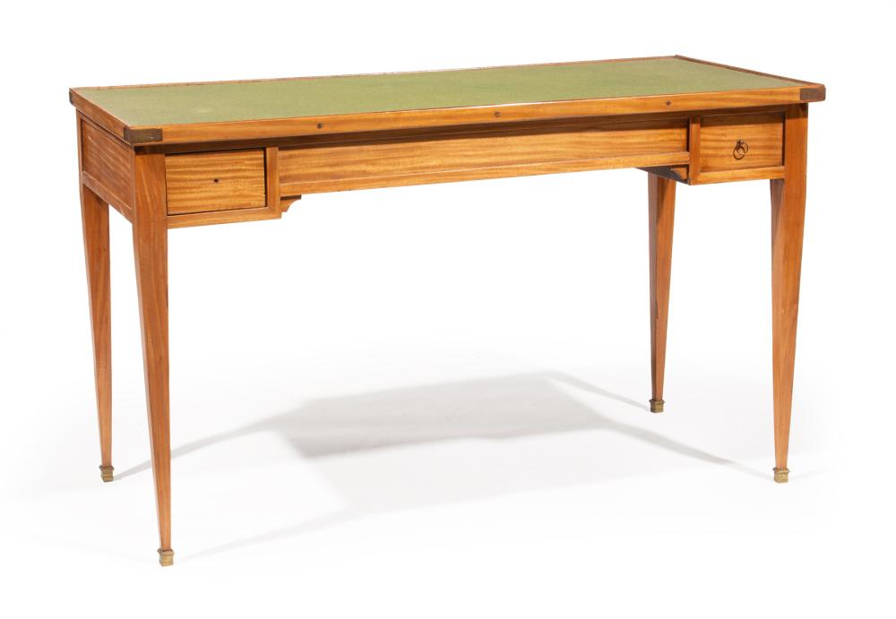 Appraisal: NEOCLASSICAL-STYLE SATINWOOD TRIC-TRAC TABLEAntique French Neoclassical-Style Satinwood Tric-Trac Table gilt