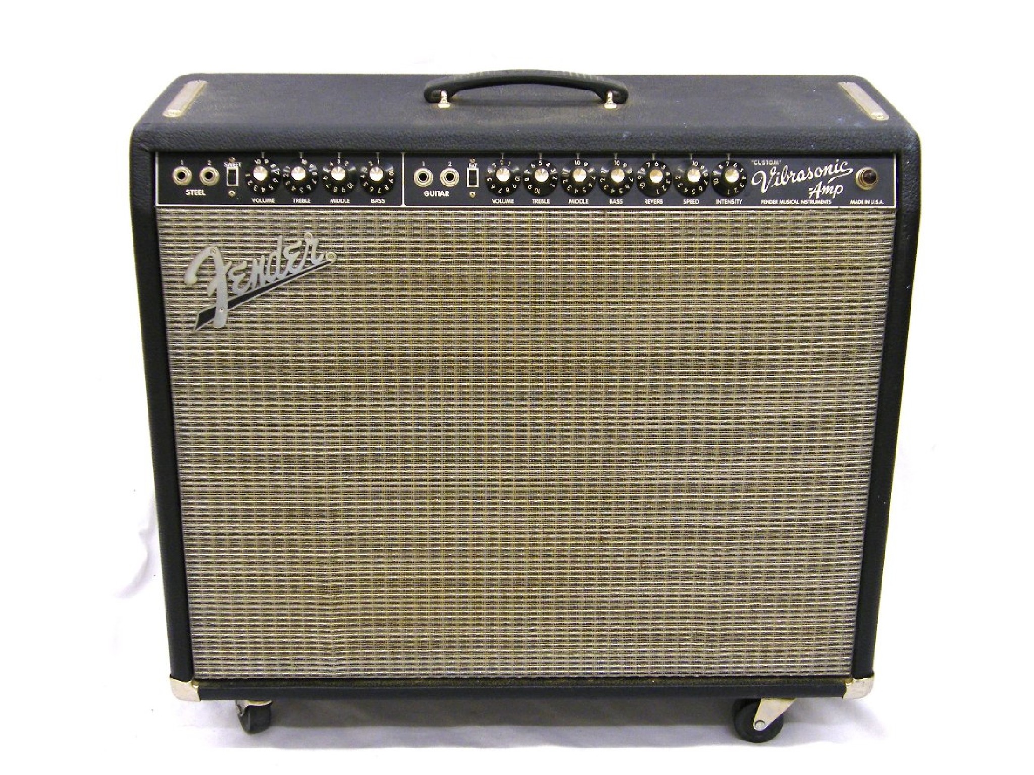 Appraisal: Fender Custom Vibrasonic guitar amplifier made in USA ser no