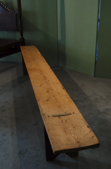 Appraisal: A th C Shenandoah Valley Scrub Pine Bench long and