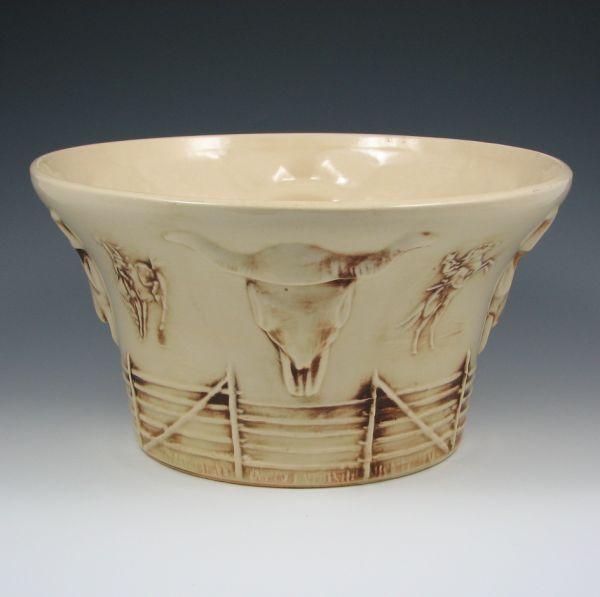 Appraisal: McCoy El Rancho bowl Unmarked Excellent condition wide by tall