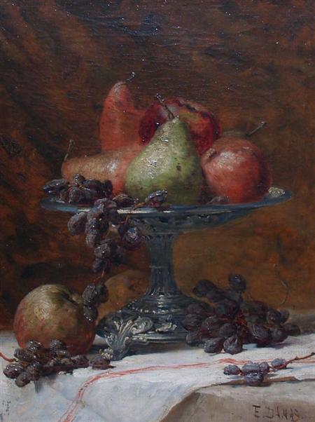 Appraisal: Eugene Damas French - Still Life with Fruit on a