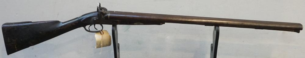 Appraisal: Belgium Double Barrel Percussion Shotgun L in cm