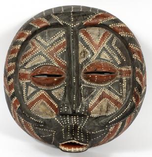 Appraisal: BWA TRIBE AFRICAN WOOD MASK BWA TRIBE AFRICAN WOOD MASK