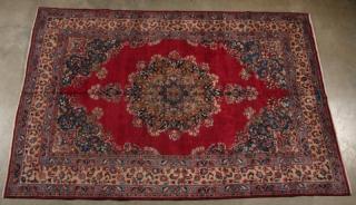 Appraisal: ORIENTAL RUG ' X ' SIGNED PERSIAN ORIENTAL RUG '