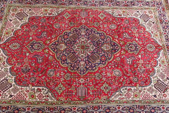 Appraisal: TABRIZ RUG - ft in x ft in