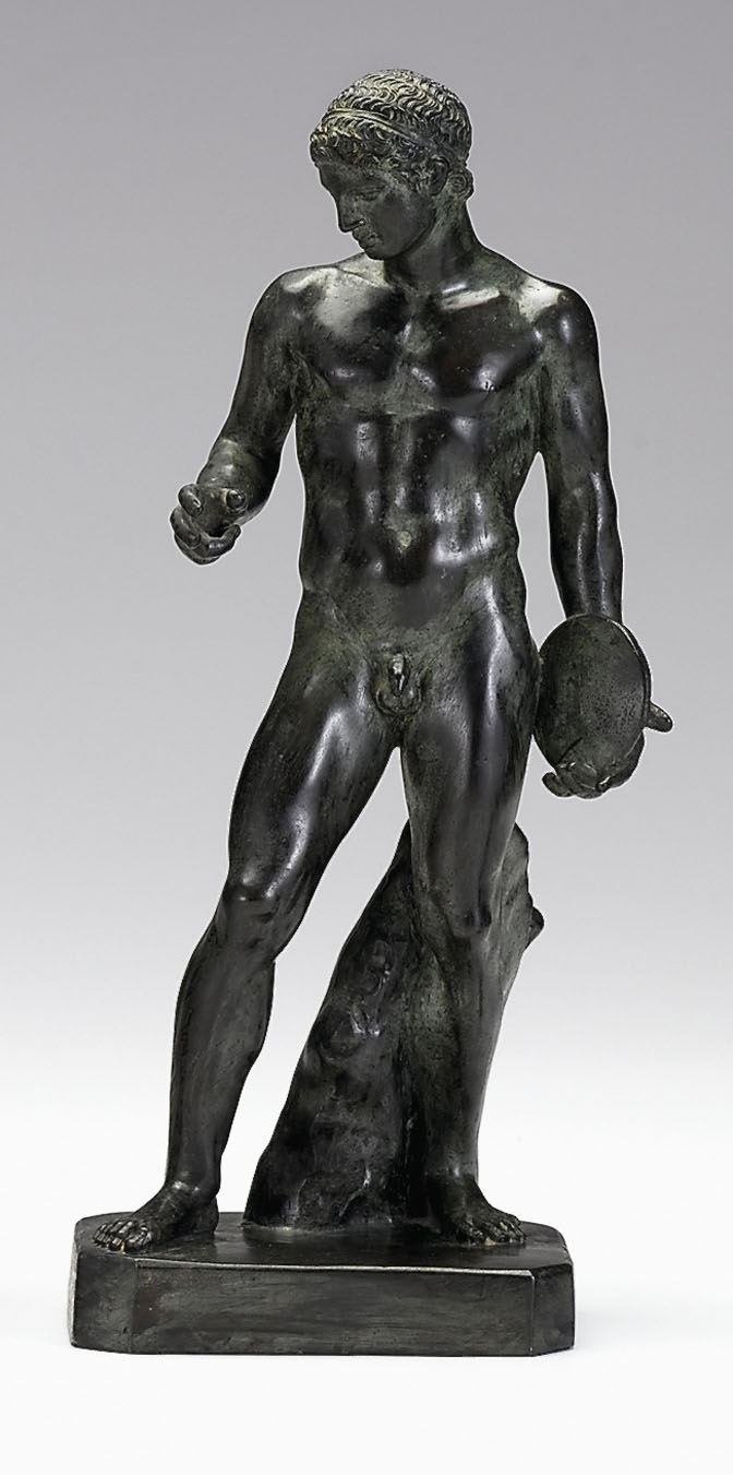 Appraisal: Standing Discus Thrower or Discobolus after the antique th century