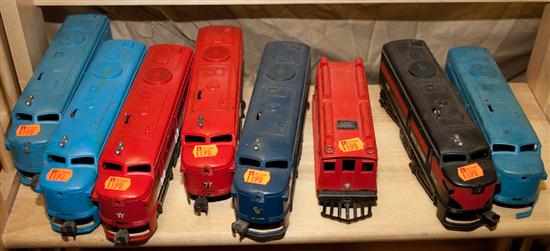 Appraisal: Six Lionel diesel locomotives Lionel switcher train and miscellaneous Lionel