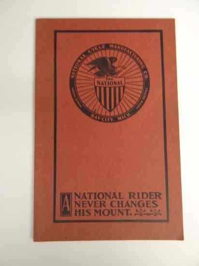 Appraisal: National Cycle Mfg Co catalog Bay City Mi pages Exc