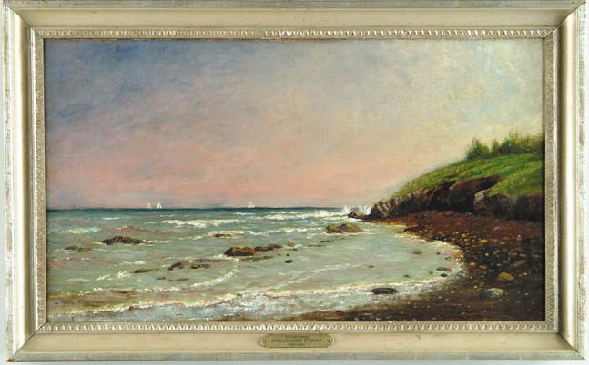 Appraisal: CHARLES HENRY SPRINGER American - EASTONS BEACH-WEST SIDE Oil on