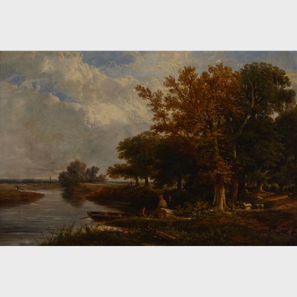 Appraisal: Benjamin Shipman - ON THE BANKS OF THE TRENT British