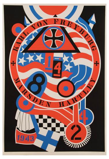 Appraisal: Robert Indiana b berlin series KvF ii s screenprint printed