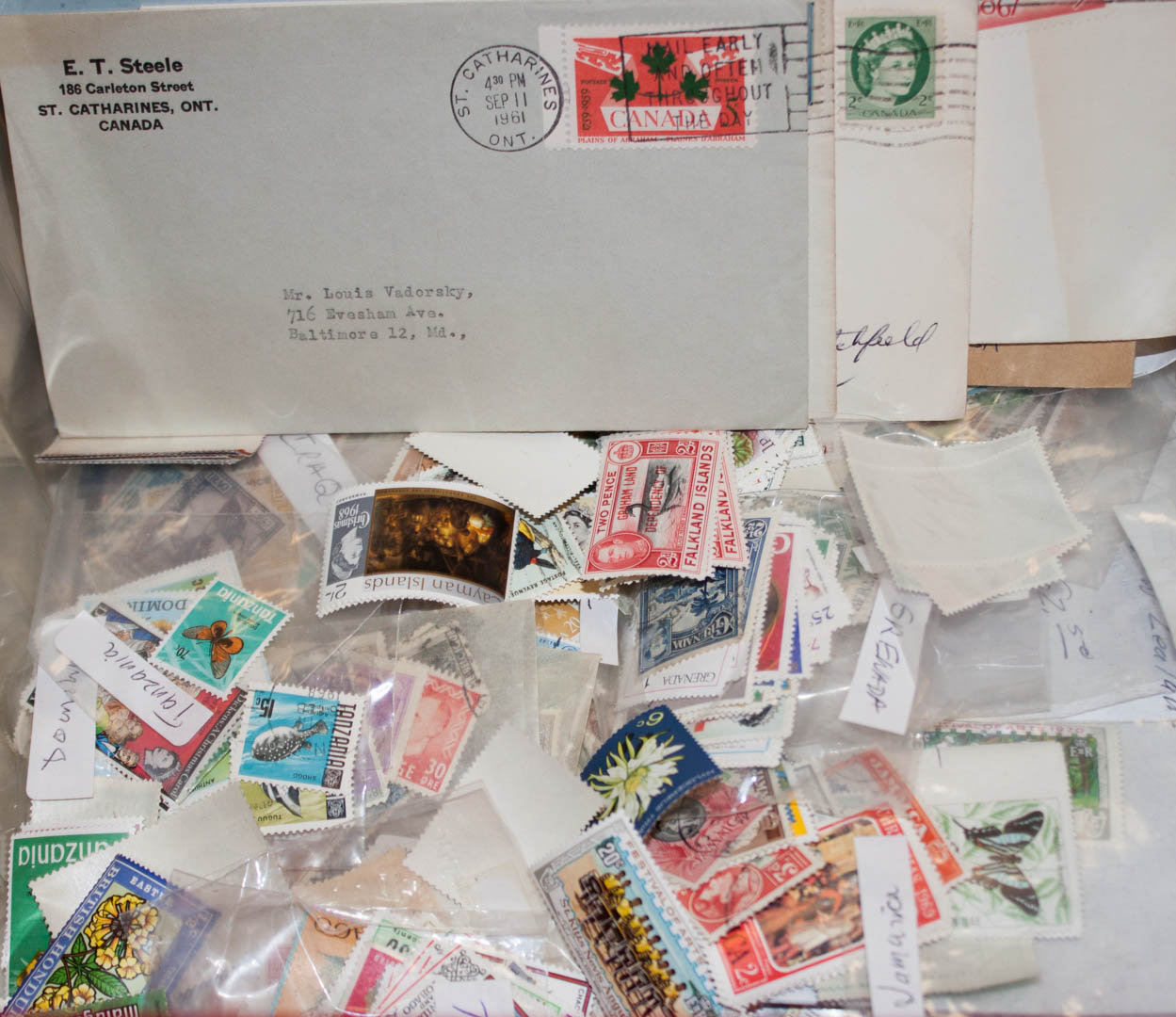 Appraisal: Worldwide Accumulation of stamps and covers from around the world