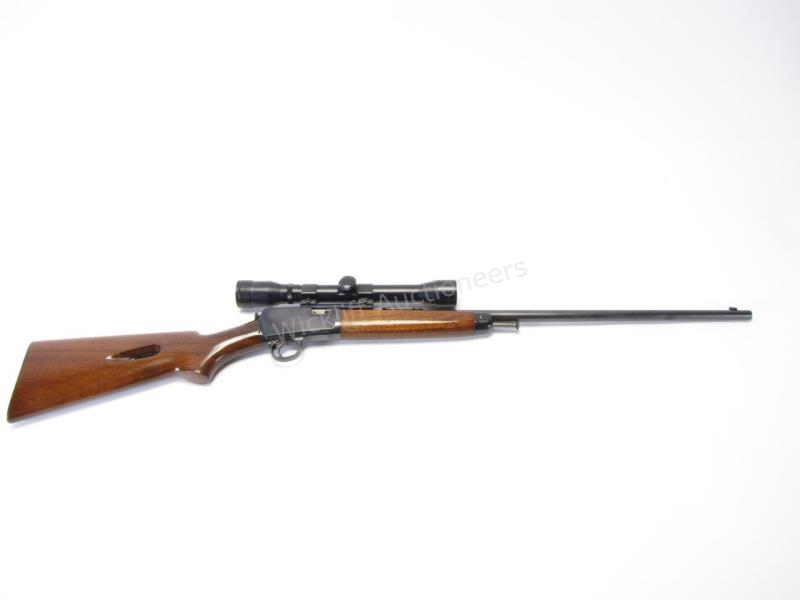 Appraisal: Winchester Model Semi-Auto Rifle-Blueds barrel Chambered in LR Tube magazine