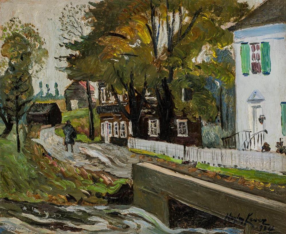 Appraisal: RICHARD HAYLEY LEVER American - Township Road Hampton New Jersey