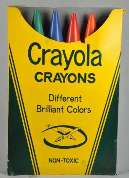 Appraisal: Oversized Crayola Crayon Display Box Description Circa s Condition Very