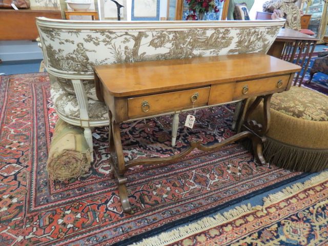 Appraisal: Sofa Table by Old Colony Furniture Co drawer