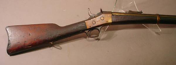 Appraisal: A large frame Remington rolling block military rifle Serial no