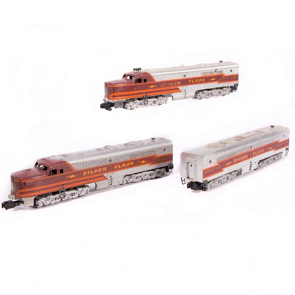 Appraisal: AF S Silver Flash Locomotives AF S gauge and Silver