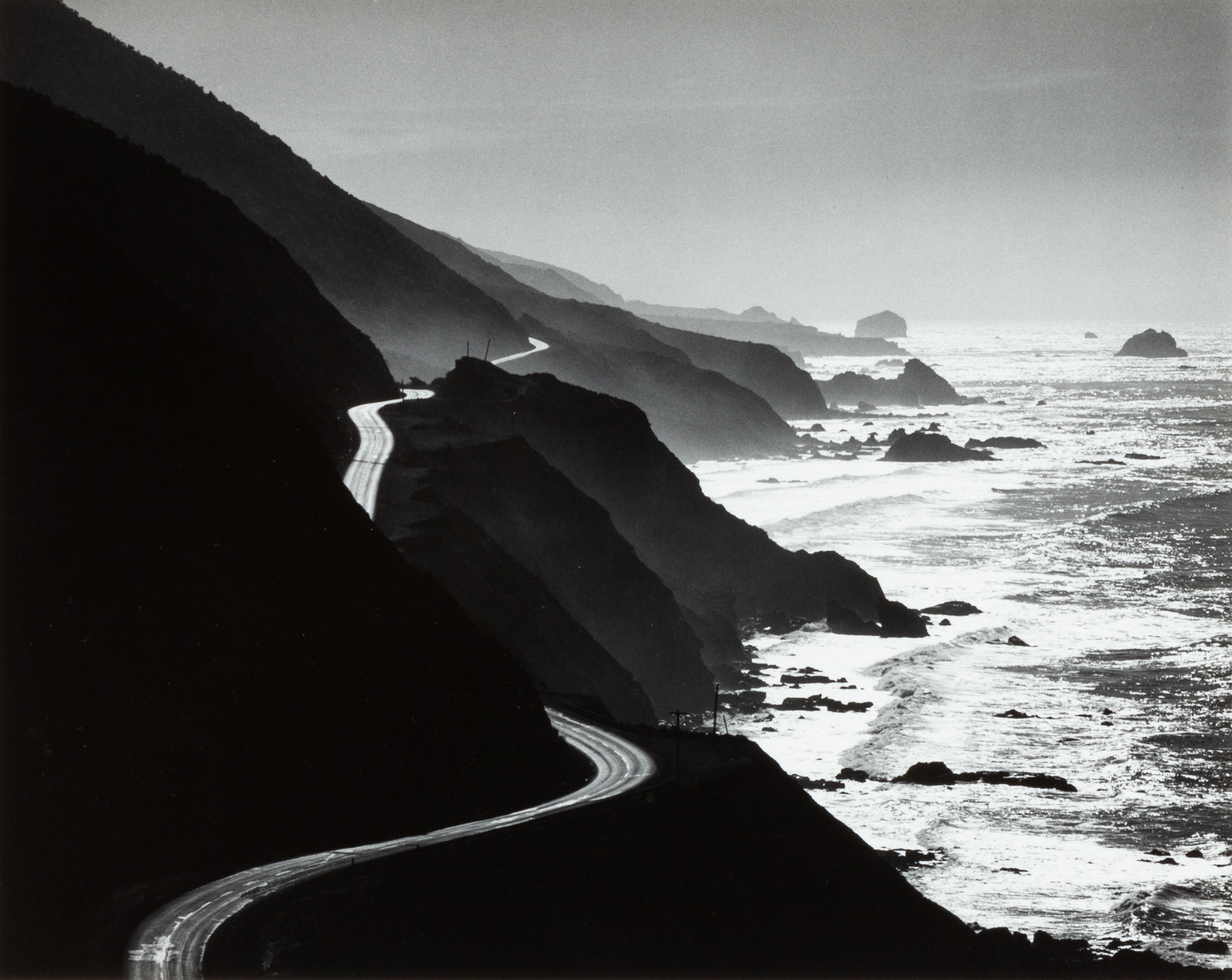 Appraisal: HENRY E GILPIN AMERICAN - HIGHWAY Gelatin silver mounted on