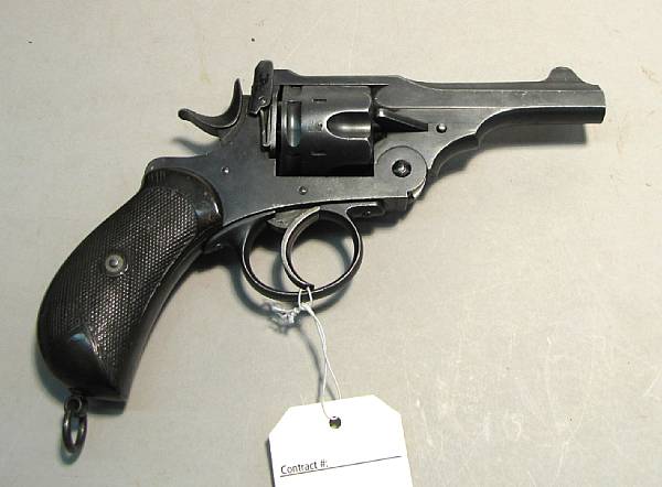 Appraisal: A Royal Navy Webley amp Scott Mark I double action