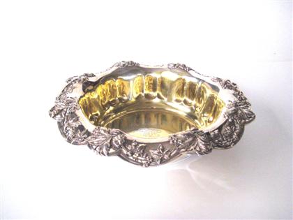 Appraisal: Sterling silver fruit bowl tiffany co th century Circular shape