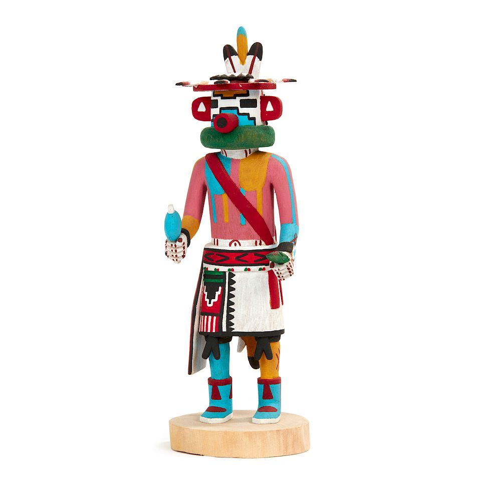 Appraisal: Hopi Snow Kachina Nuvak'china Conrad Torivio Hopi Snow Kachina Nuvak'china