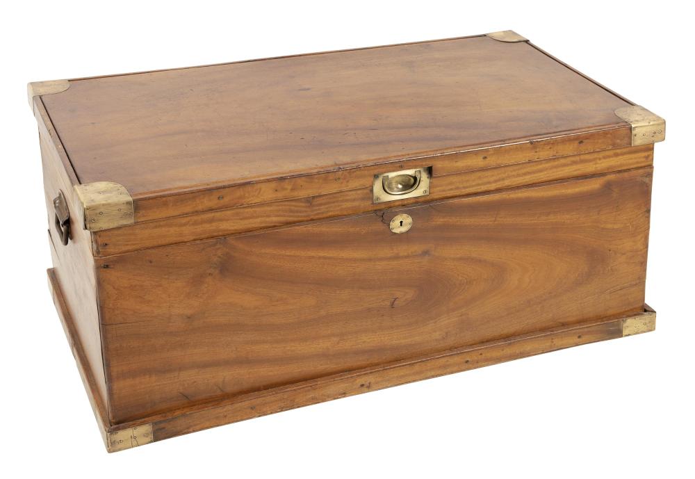 Appraisal: CAMPHORWOOD TRUNK TH CENTURY HEIGHT WIDTH DEPTH CAMPHORWOOD TRUNK th