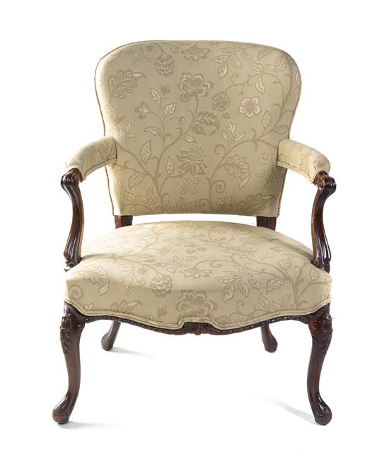 Appraisal: Sale Lot A Hepplewhite Mahogany Armchair first half th century