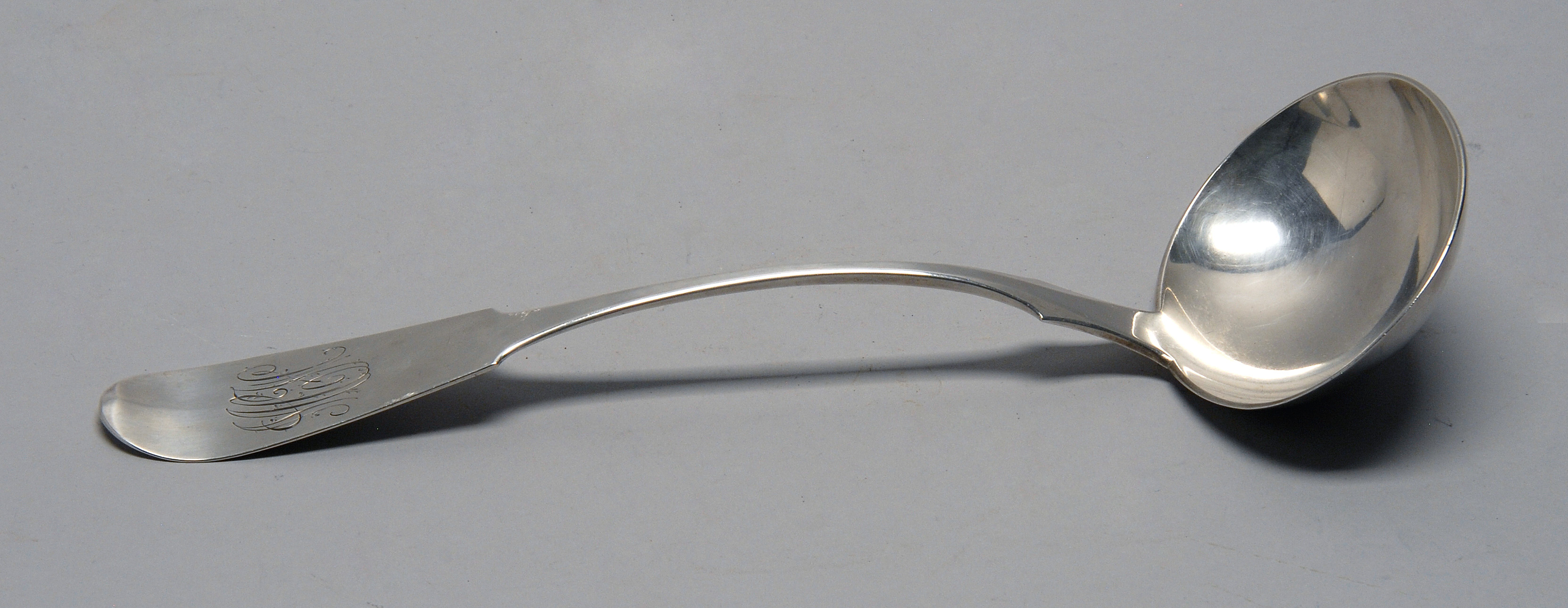 Appraisal: AMERICAN SILVER PUNCH LADLE Late th CenturyBy H L Rahm