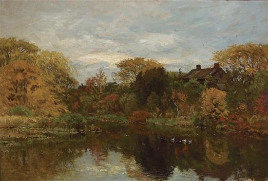 Appraisal: JOHN JOSEPH ENNEKING American - The Sumner House on the