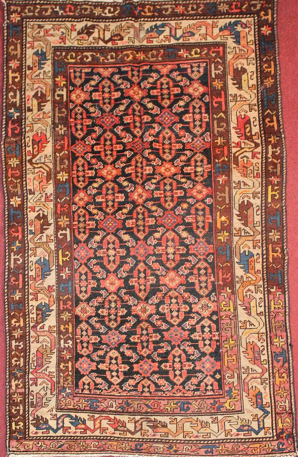 Appraisal: ORIENTAL RUG approx ' x ' '' retail tag Provenance